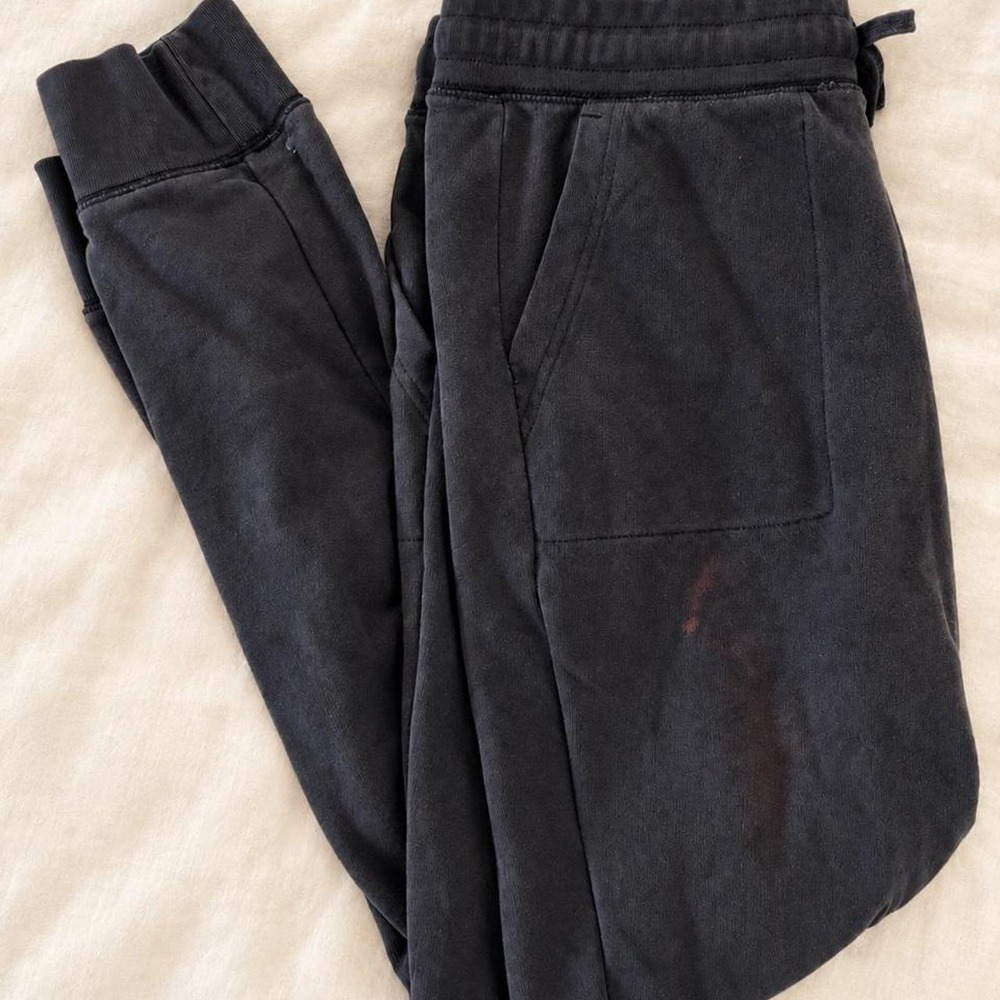 Uniqlo Black Drawstring Jogger Sweatpants – Medium